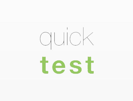 Quicktest
